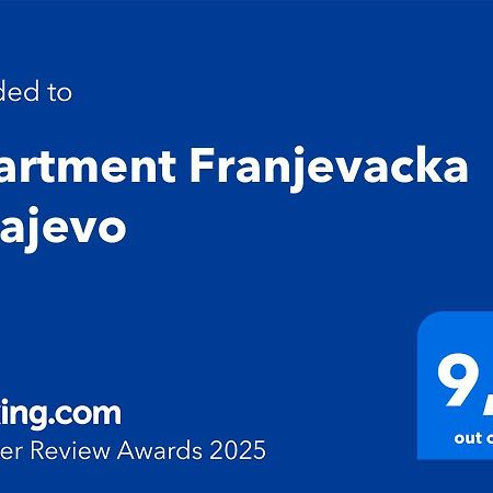 Apartment Franjevacka Sarajevo Ngoại thất bức ảnh